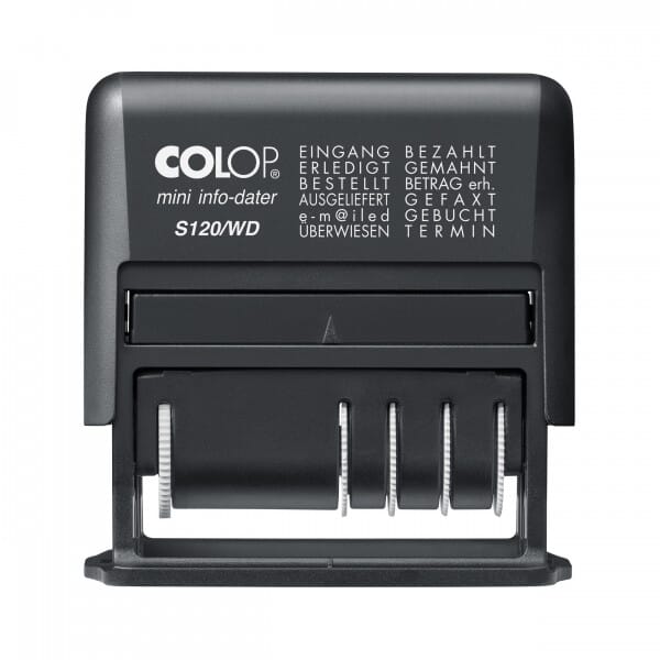 Colop S 120/WD (41x4 mm - 12 Texte)