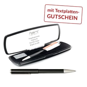 Kugelschreiberstempel mit Gutschein