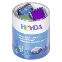 HEYDA Stempelkissen-Set Mini &quot;Aqua&quot; (10 Stück)