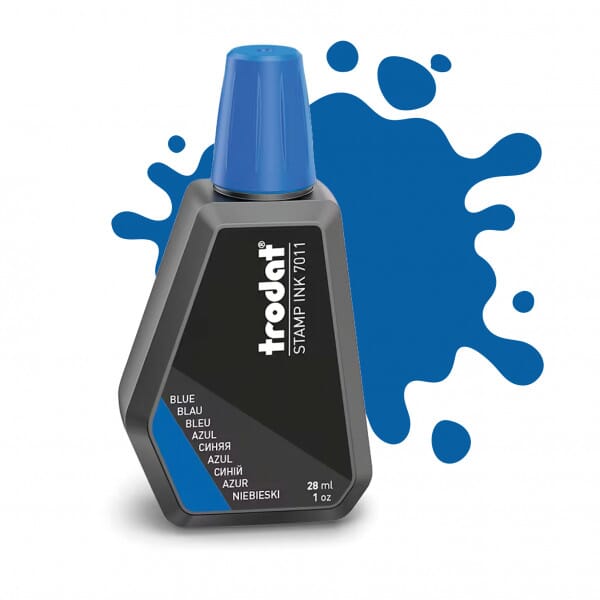 Trodat Stempelfarbe 7011 (28 ml) Dokumentenecht DIN ISO 11798