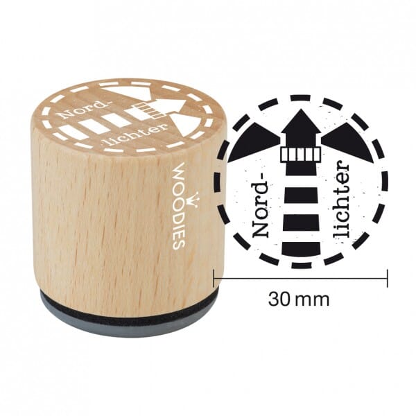 SALE - W10003 Woodies Stempel - Nordlichter