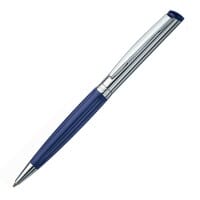 Heri Diagonal Wave 6231 Kugelschreiberstempel Blau/Silber (33x8 mm - 3 zeilen)
