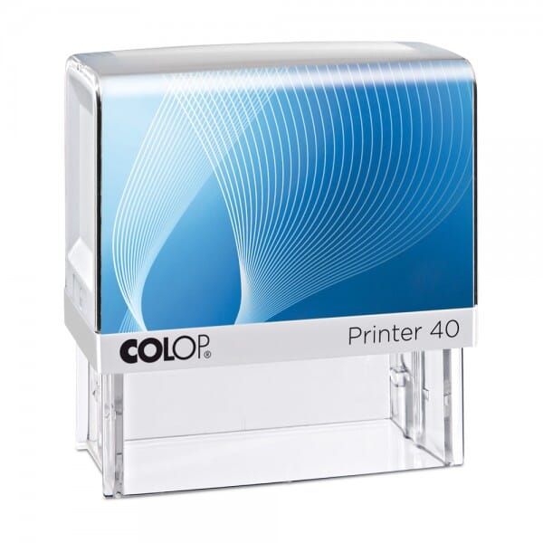 Firmenstempel Colop Printer 40 blau