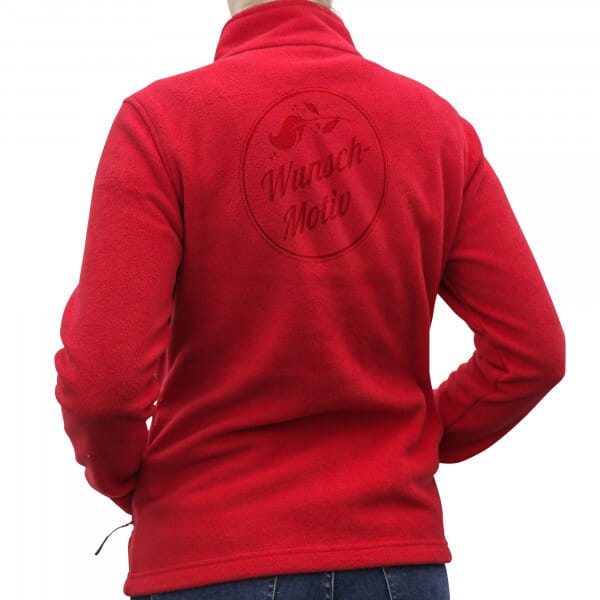 Damen-Fleecejacke mit individueller Gravur