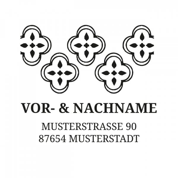Monogrammstempel - Klee - Trodat 4924