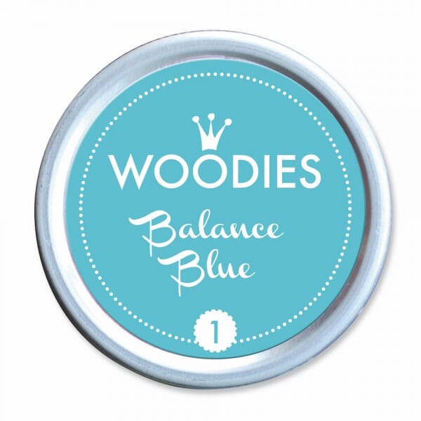 Woodies Stempelkissen - Balance Blue