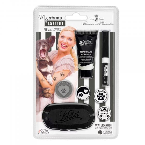 LaDot Tattoostempel-Set &quot;Animal Lovers&quot;
