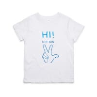 Kinder T-Shirt zum 3. Geburtstag &quot;Hi! Ich bin 3&quot;