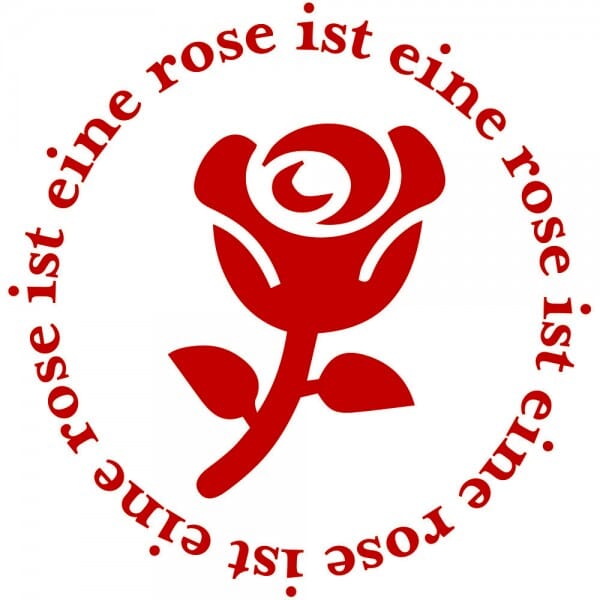 Liebe Holzstempel Füße von stempel-fabrik Ø 40 mm