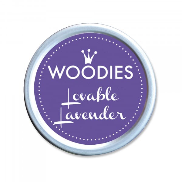 Woodies Stempelkissen Violett – Lovable Lavender / Fingerabdruck Stempelkissen