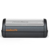 Flashstempel Modico P4 custom (57x20 mm - 5 Zeilen) mit individueller Textplatte
