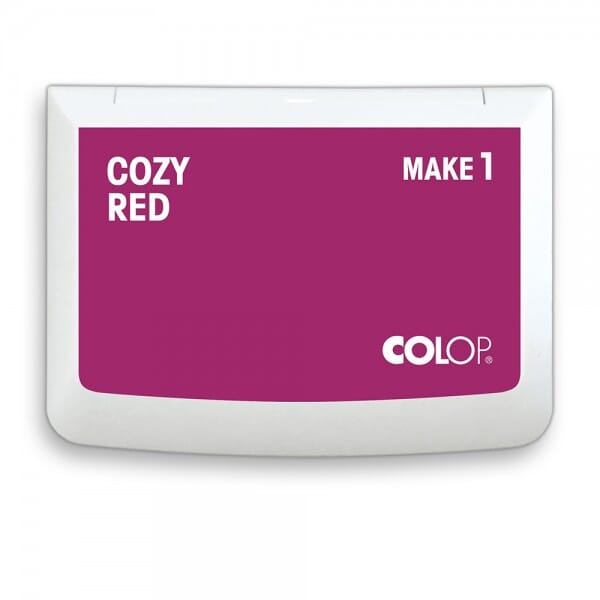 COLOP Stempelkissen MAKE 1 &quot;cozy red&quot; (90x50 mm)