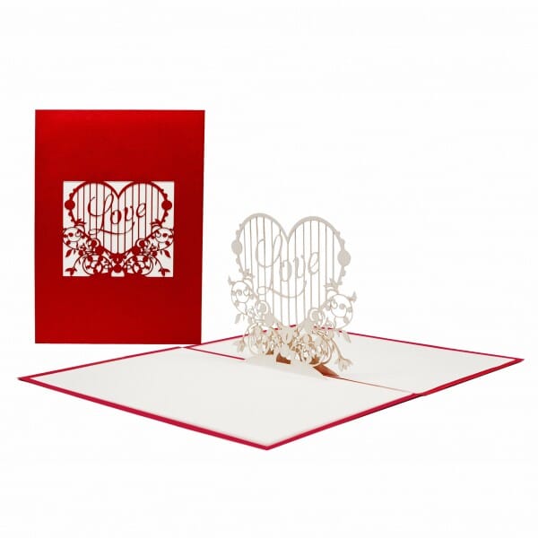 Colognecards Pop-Up Karte Love Heart