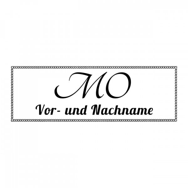 Monogrammstempel - Seilrahmen - Trodat 4915