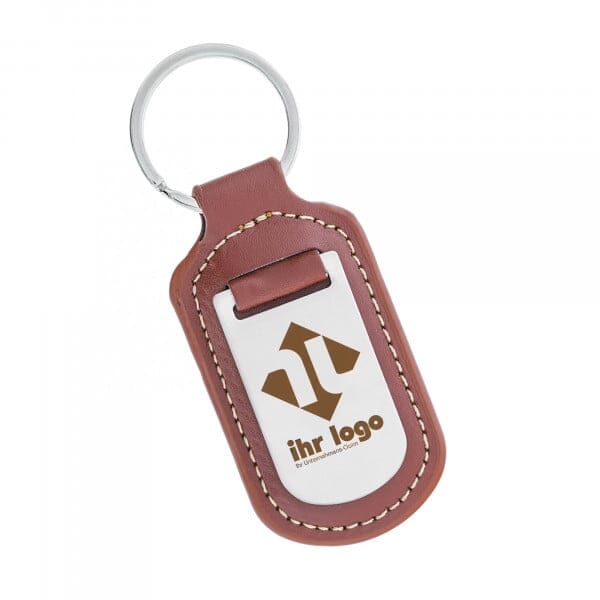 Schlüsselanhänger Kloden in einer Geschenkschachtel (Gravurmaß 20x30 mm)