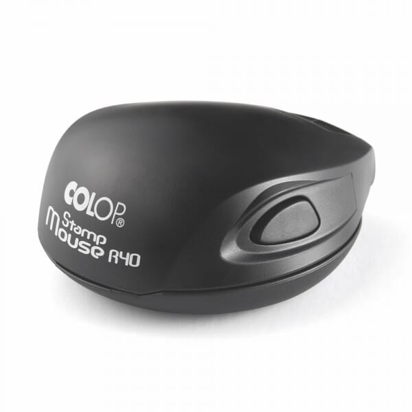 NEU! Colop EOS Stamp Mouse R 40 (ø40 mm - 7 Zeilen)