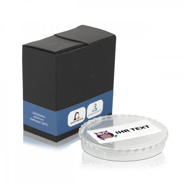 Adressaufkleber mit Kindermotiv im Spenderkarton (60x30 mm - 250 Stück Rollenetikett)