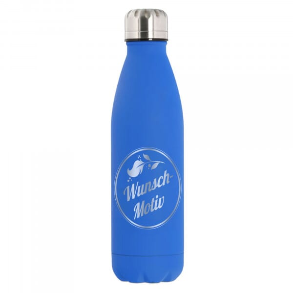 Thermosflasche / Isolierflasche aus Edelstahl mit individueller Gravur