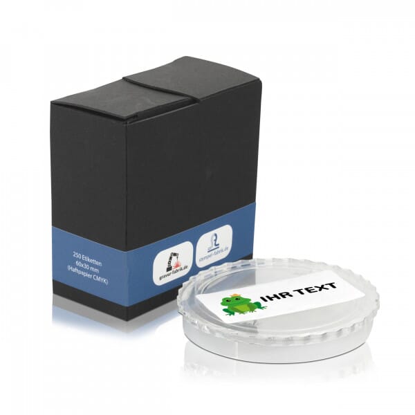 Adressaufkleber mit Kindermotiv im Spenderkarton (60x30 mm - 250 Stück Rollenetikett)