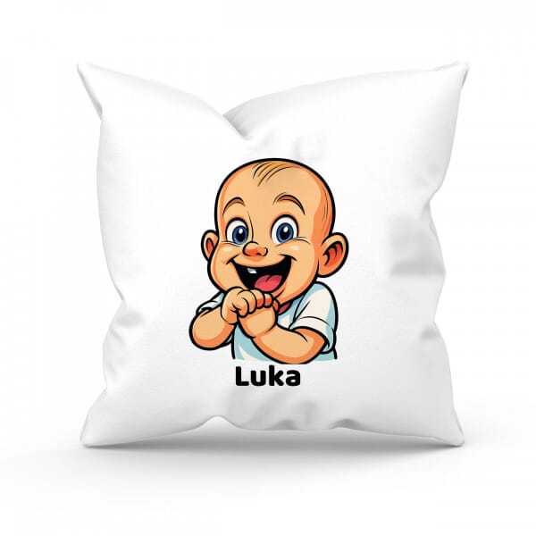 Kissenbezug mit Karikatur &amp; Individualisierung