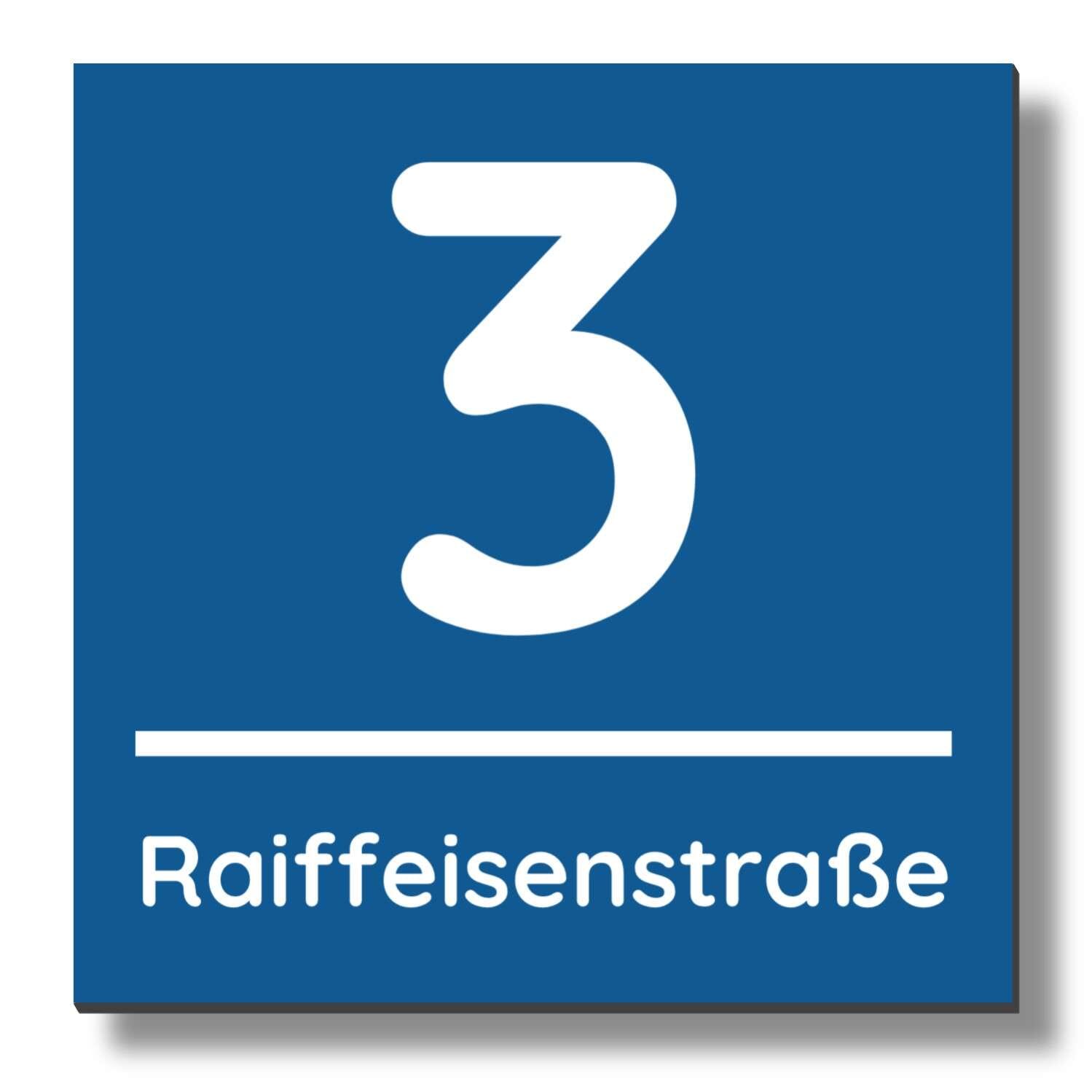 Retro Straßenschild Aus Alu-Verbund – Individueller Wunschtext, 52x11 Cm, Für Innen & Außen