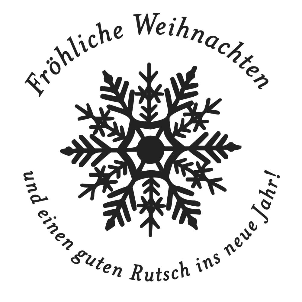 Weihnachten Holzstempel 70x20 mm von stempel-fabrik Rentier