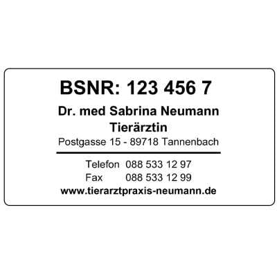 Arztstempel und Praxisstempel | Stempel und Schilder Rudolf KG