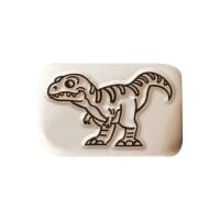 LaDot Stein - &quot;Dino&quot; (2,5 x 5 cm) - Temporärer Tattoo Stempel