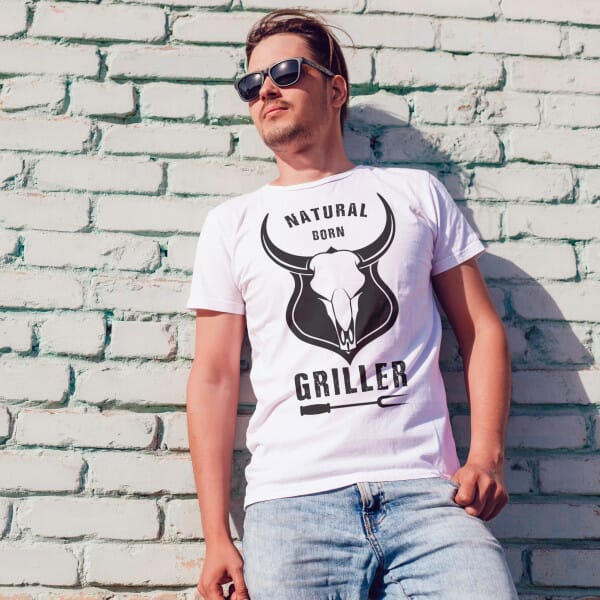T-Shirt &quot;Natural Born Griller&quot;