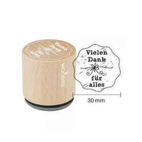 Woodies Stempel Danke 