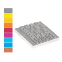 Textplatte für Trodat Mobile Printy PREMIUM 9425-1 (25x25 mm - 6 Zeilen)