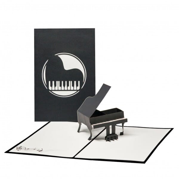 Colognecards Pop-Up Karte Piano