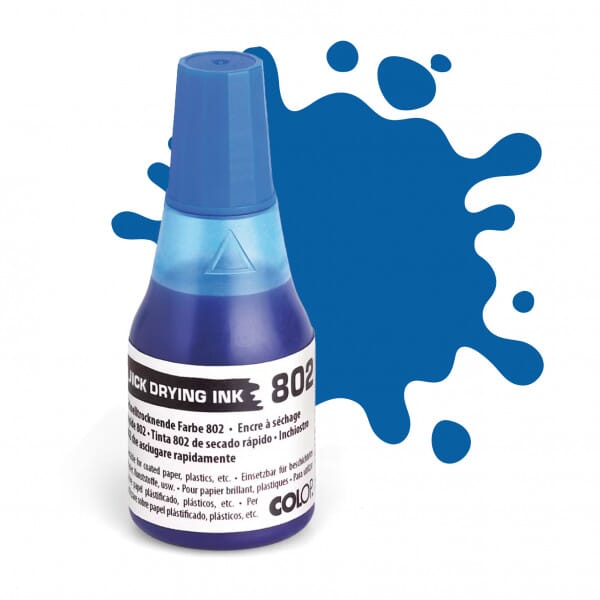 Colop schnelltrocknende Stempelfarbe 802 (25 ml)