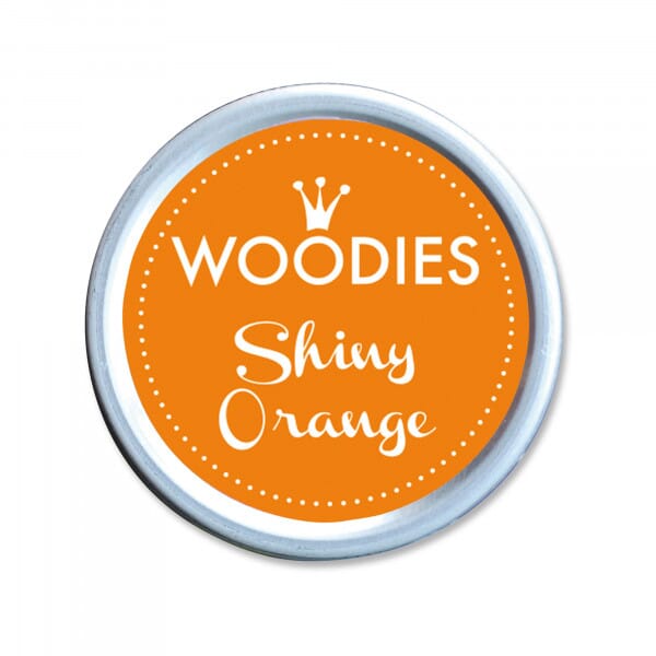 Woodies Stempelkissen Orange – Shiny Orange / Fingerabdruck Stempelkissen
