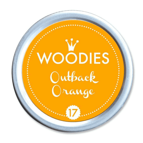 SALE - Woodies Stempelkissen - Outback Orange