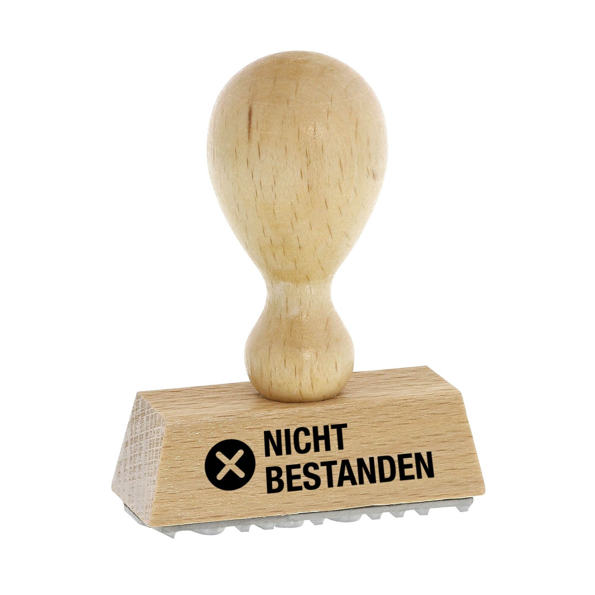 Lagertext Holzstempel Nicht Bestanden 50 x 9 mm stempelfabrik.de