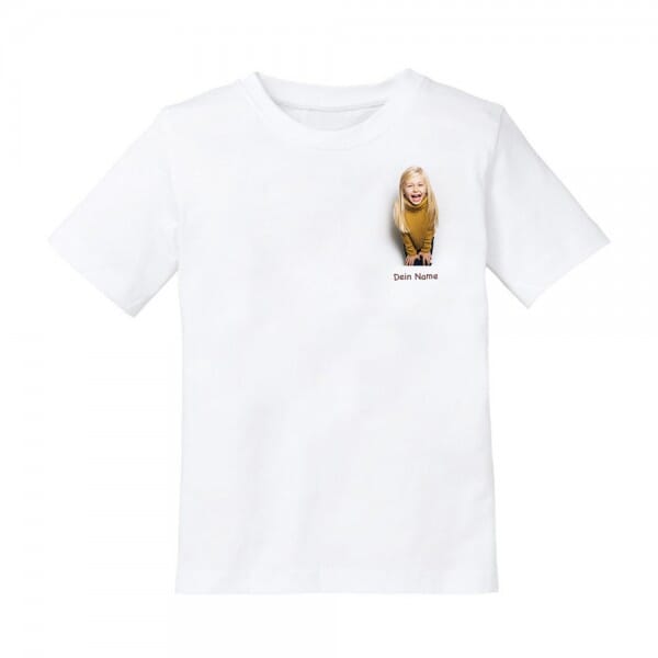 Kinder T-Shirt individuell bedruckt (25x25 cm)