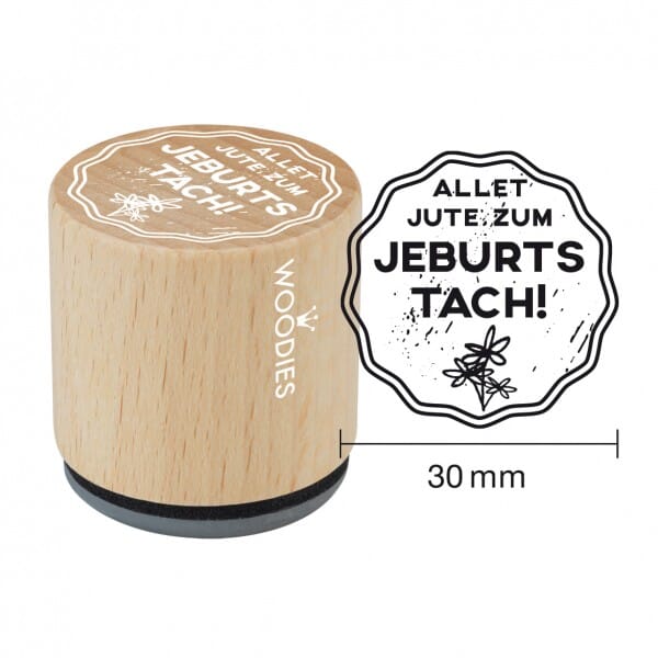 Woodies Stempel - Jeburtstach