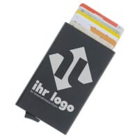 SALE - RFID Kartenhalter aus Aluminium (Gravurmaß 55x90 mm)