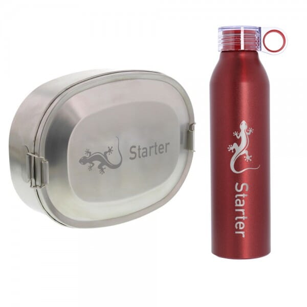 Schüler-SET (Trinkflasche + Vesperdose)
