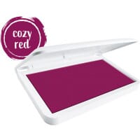 COLOP MAKE 1 Stempelkissen dunkelrot (cozy red) - 90x50 mm