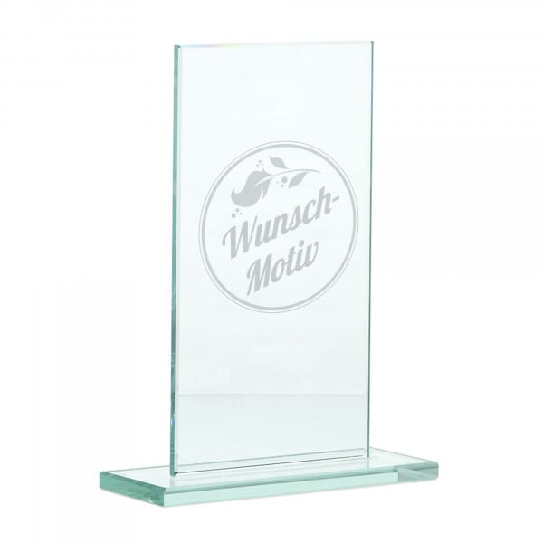 Glaspokal – Pokal Glas mit individueller Gravur