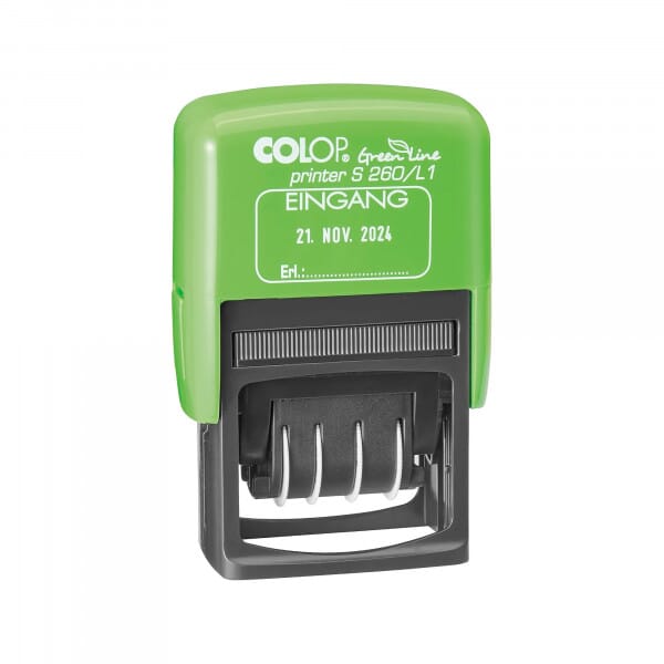 Colop Printer S 260/L Green Line (45x24 mm)