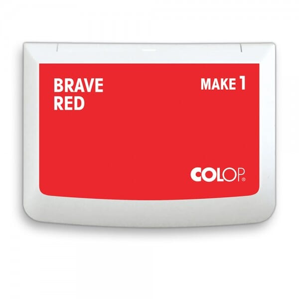 COLOP MAKE Stempelkissen rot (brave red)