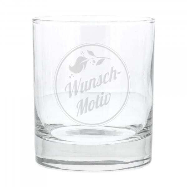 Whiskey Glas mit individueller Gravur