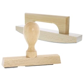 Holzstempel Übergrößen rechteckig