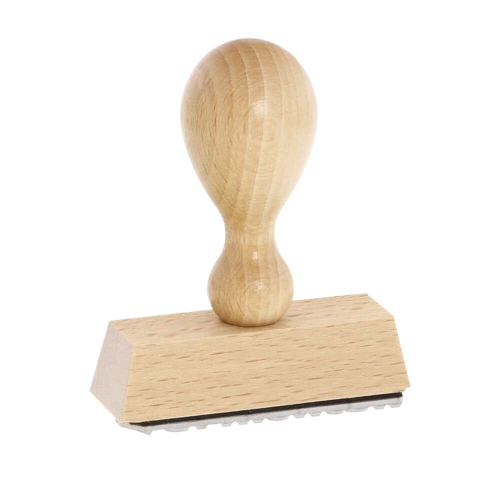 Bürostempel 10x35 Mm ABGELEHNT Holzstempel Mit Stempelkissen