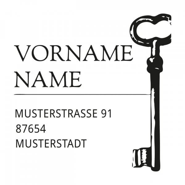 Monogrammstempel - Schlüssel - Trodat 4924