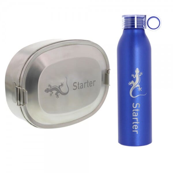 Schüler-SET (Trinkflasche + Vesperdose)