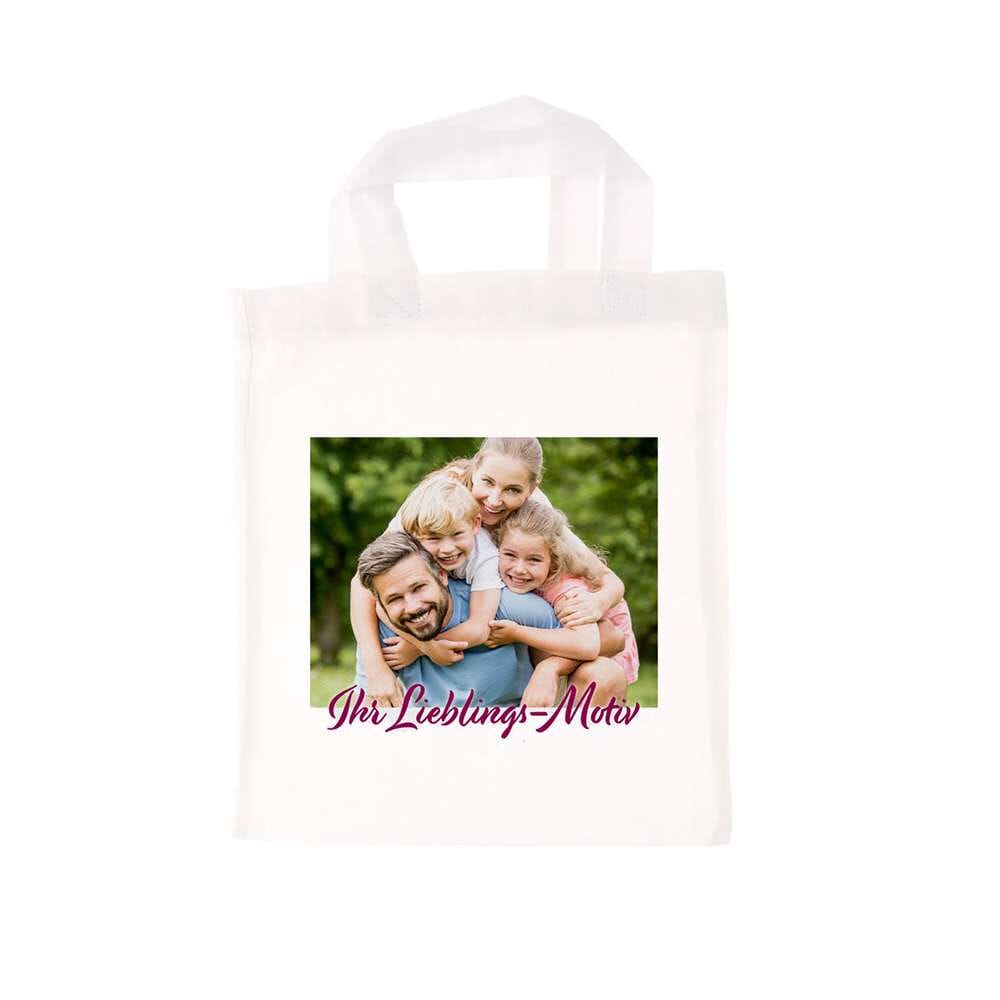 Kleine Stofftasche / Apothekertasche individuell bedrucken lassen – 4-farbiger Druck